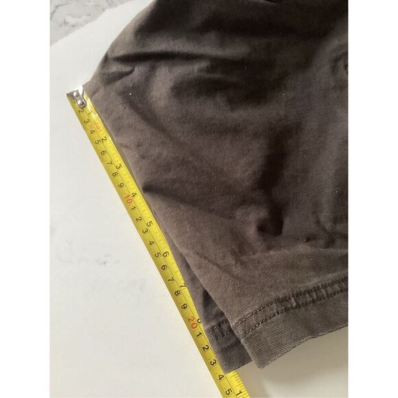 Duluth Trading Co Brown Canvas Cargo Shorts Sz 8 Stretch Womens - Picture 7 of 8